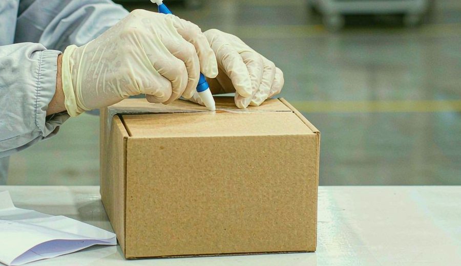 Empty Refillable Pod Cartridges shipment preparation