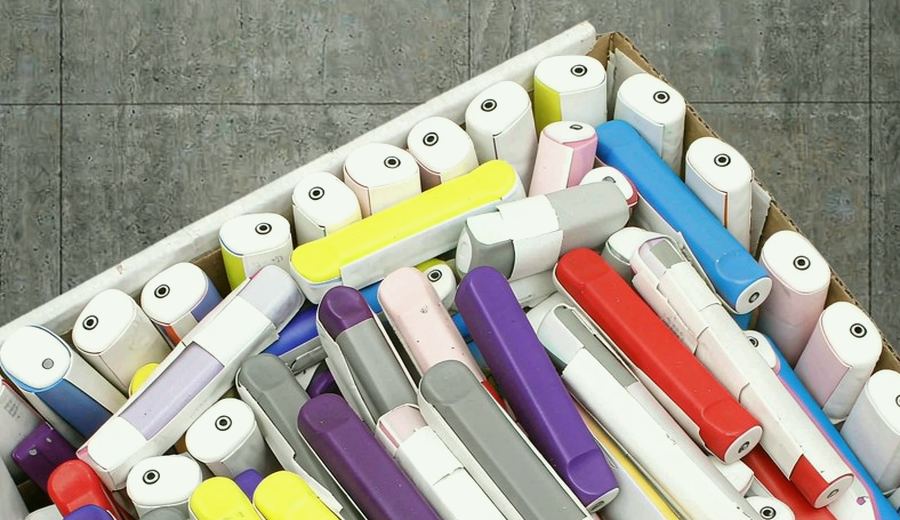 Empty Refillable Pod Cartridges shipment preparation